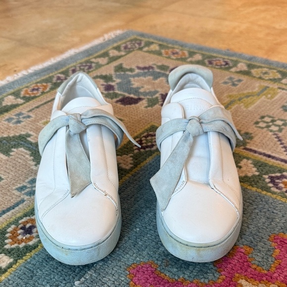 Alexandre Birman White and Gray Sneakers - Picture 2 of 5